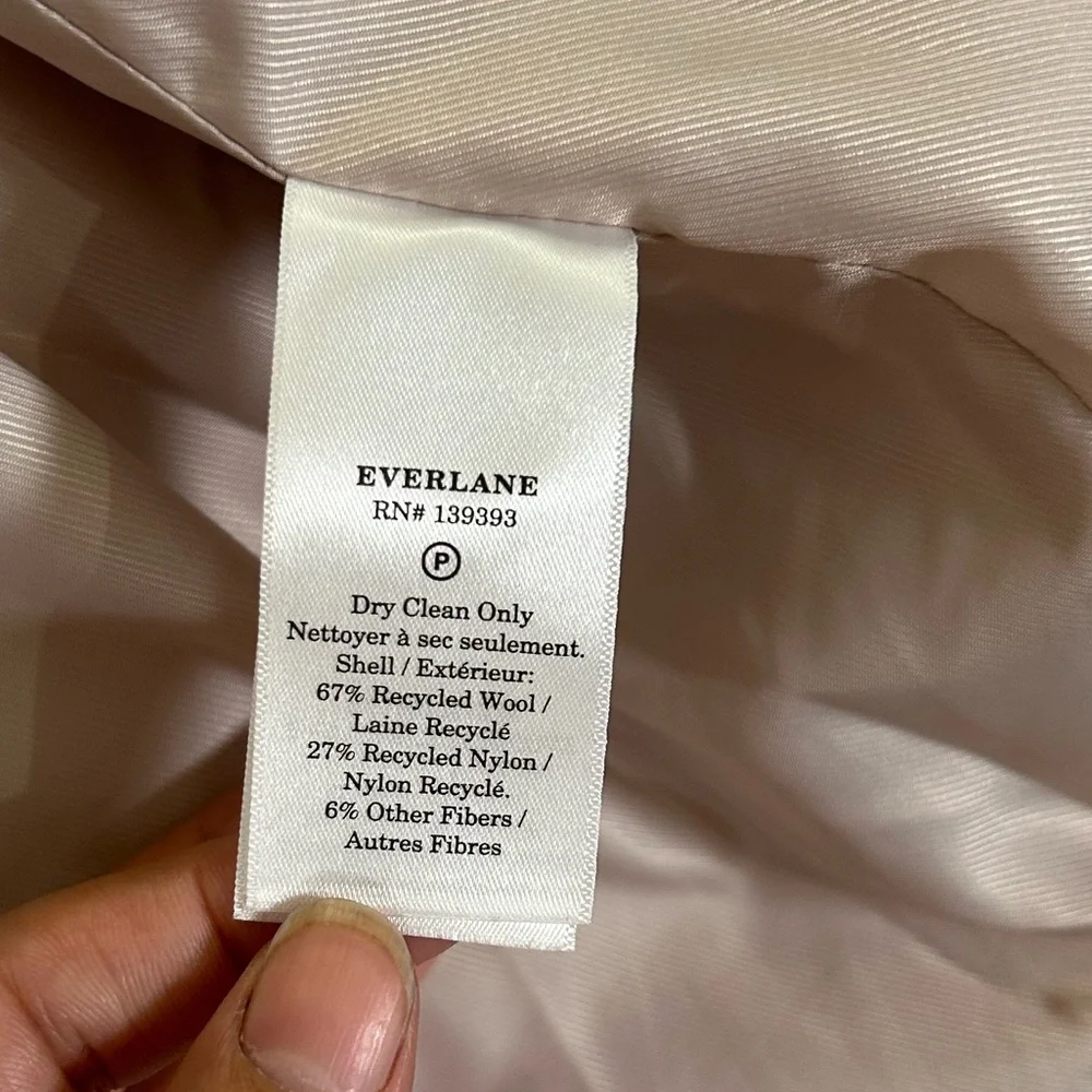 Everlane the Italian rewool cocoon coat - Picture 11 of 12